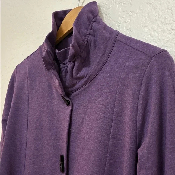 Soft Surroundings Purple Topper - Picture 4 of 11